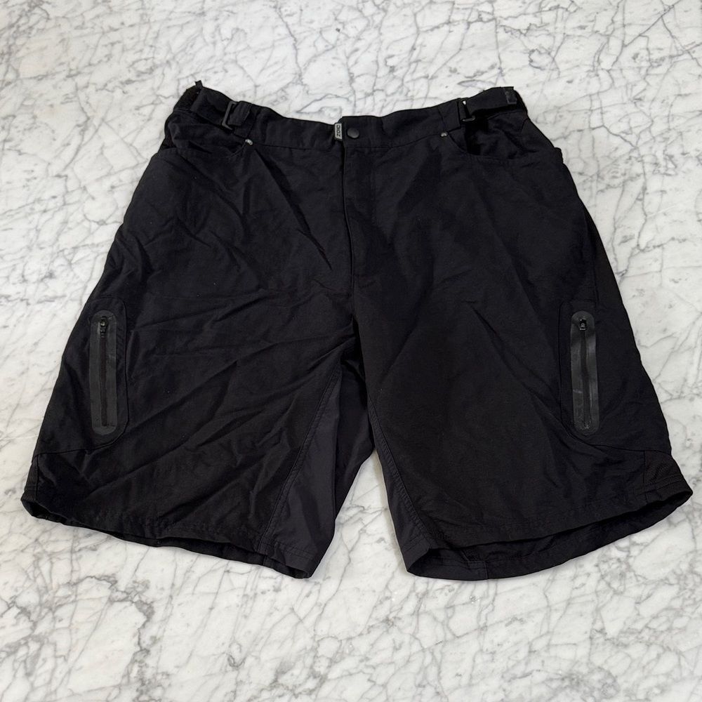 Zoic Ether 12" Inseam Mountain Biking Outdoor Active Shorts Men's 3XL Black
